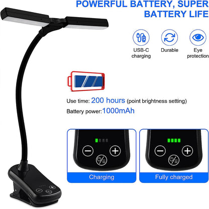 14-LED Clip-On Book Light