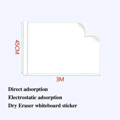 StaticBoard Reusable Whiteboard Film