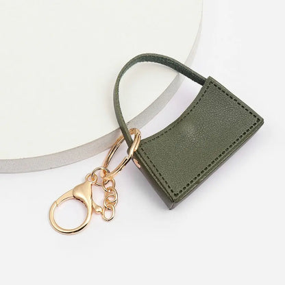 Candy Color Bag Charm Keychain