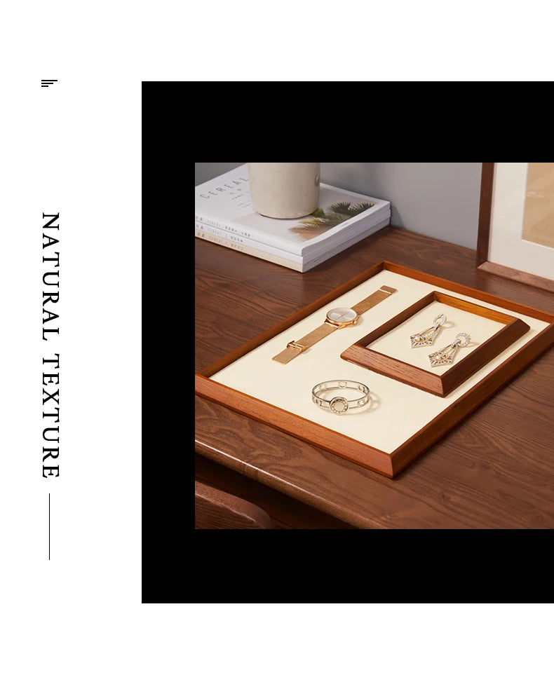 Luxury Wooden Bracelet Organizer Tray