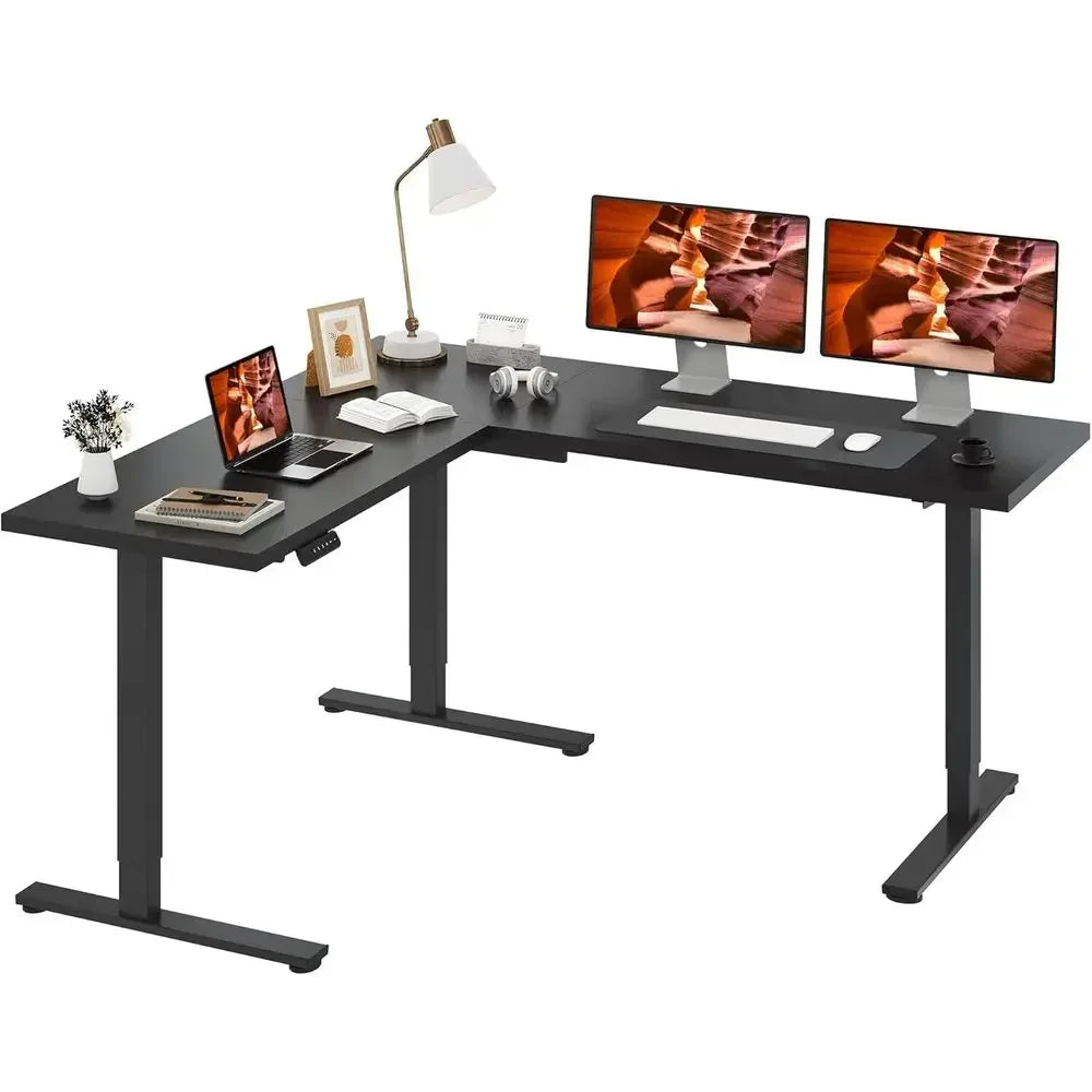 Aventra L-Shaped Electric Standing Desk
