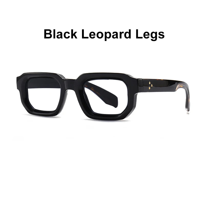 Black Square Anti Blue Light Glasses