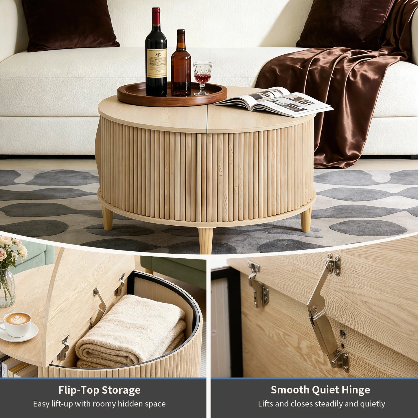 Aster Flip-Top Coffee Table