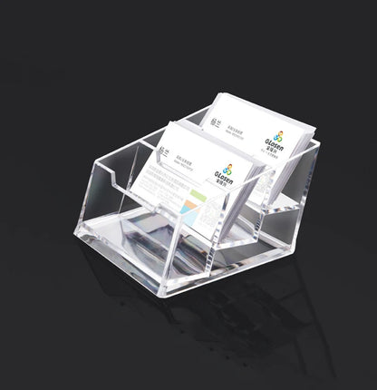 ClearSlot Acrylic Business Card Case