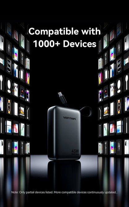 45W Fast Charging Power Bank