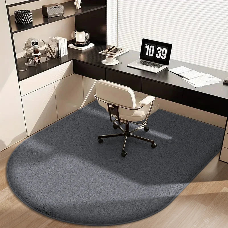 SolidDesk Flannel Chair Floor Mat