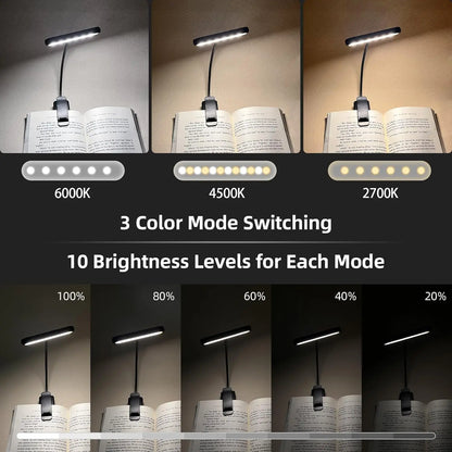 LED Reading Clip Light