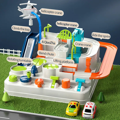 Urban Rescue Car Track Playset