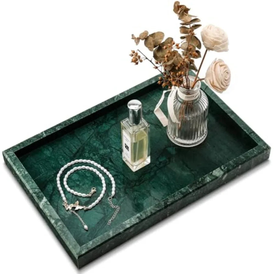 MarbleLuxe Decorative Organization Tray