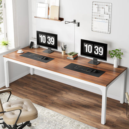 Tribesigns 78.7" Extra-Long Dual Workstation Desk