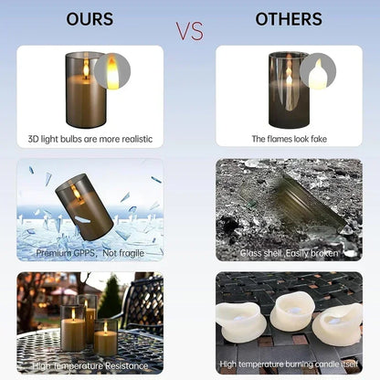 LED Pillar Candles