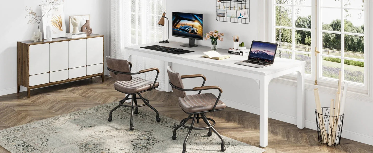 Tribesigns 78.7" Extra-Long Dual Workstation Desk
