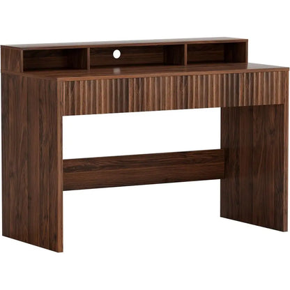 Executive Desk with Monitor Stand