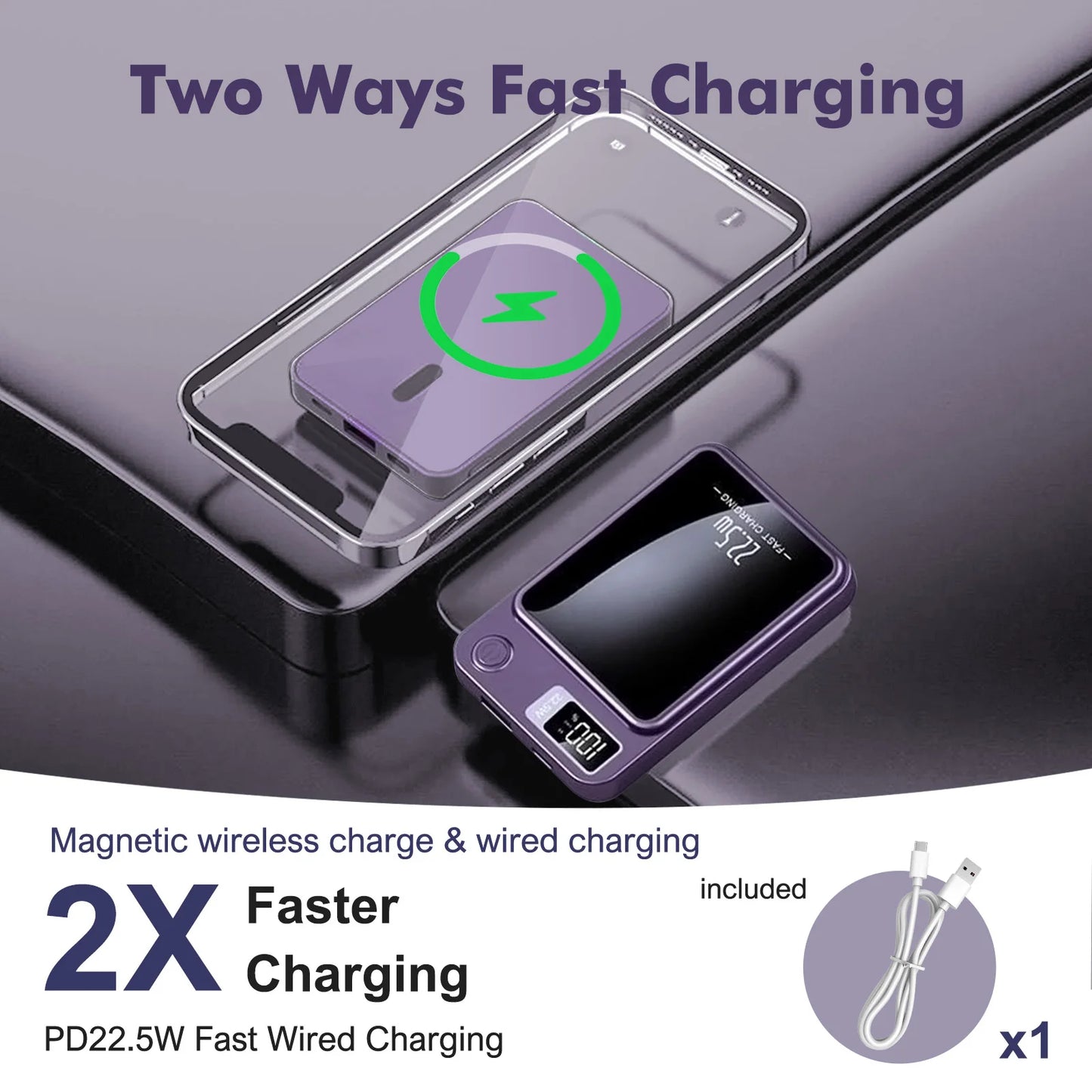 DualMag 10K 2-in-1 Power Bank