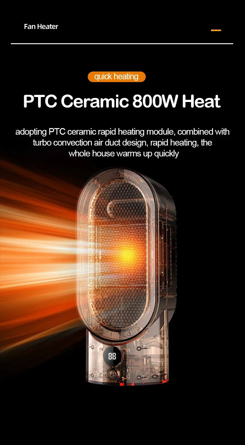 PTC Ceramic Desk Heater