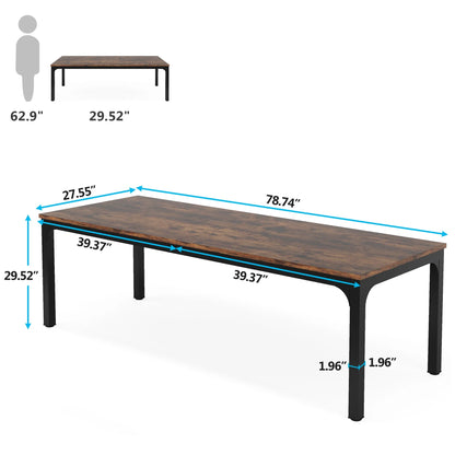Tribesigns 78.7" Extra-Long Dual Workstation Desk