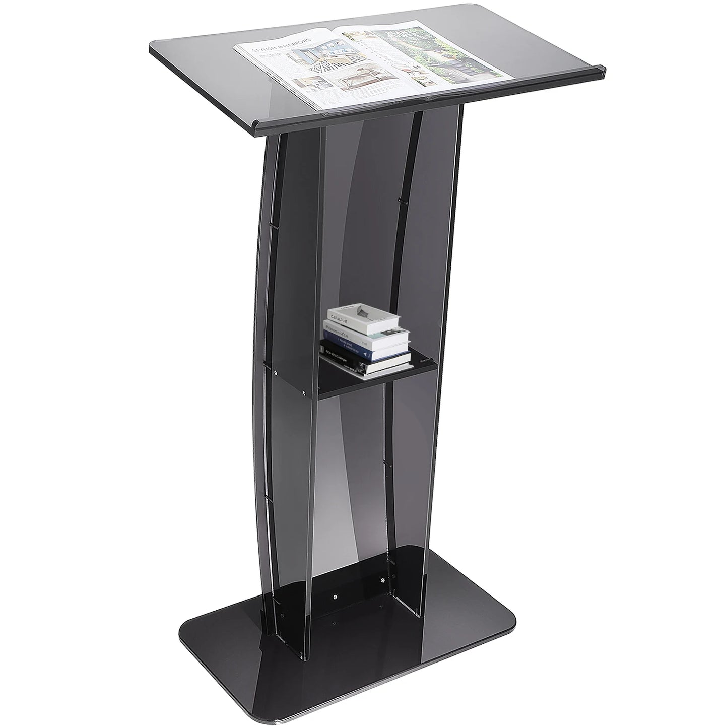 SucceBuy 47in Clear Acrylic Podium