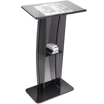 SucceBuy 47in Clear Acrylic Podium
