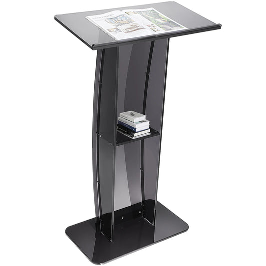 SucceBuy 47in Clear Acrylic Podium