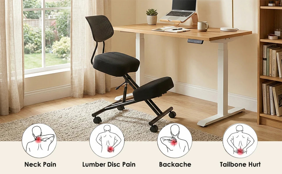 Fabric Ergonomic Kneeling Chair