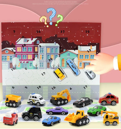 Vehicle Advent Calendar Gift Box