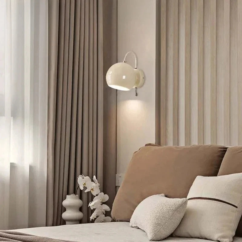 Rotating Dome Wall Light for Reading in Bed