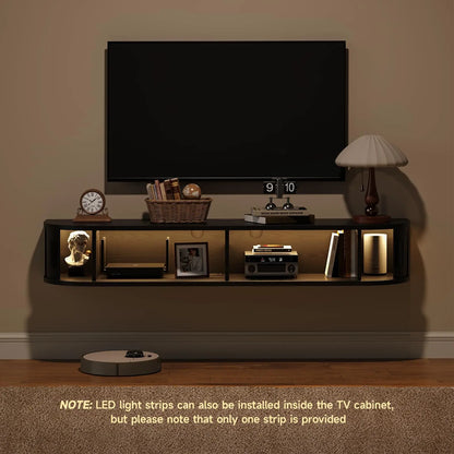 Aldric Floating Media Console