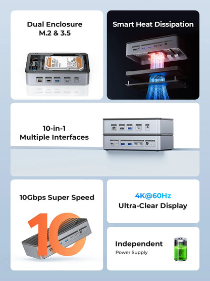 ORICO 10-in-1 Docking Station