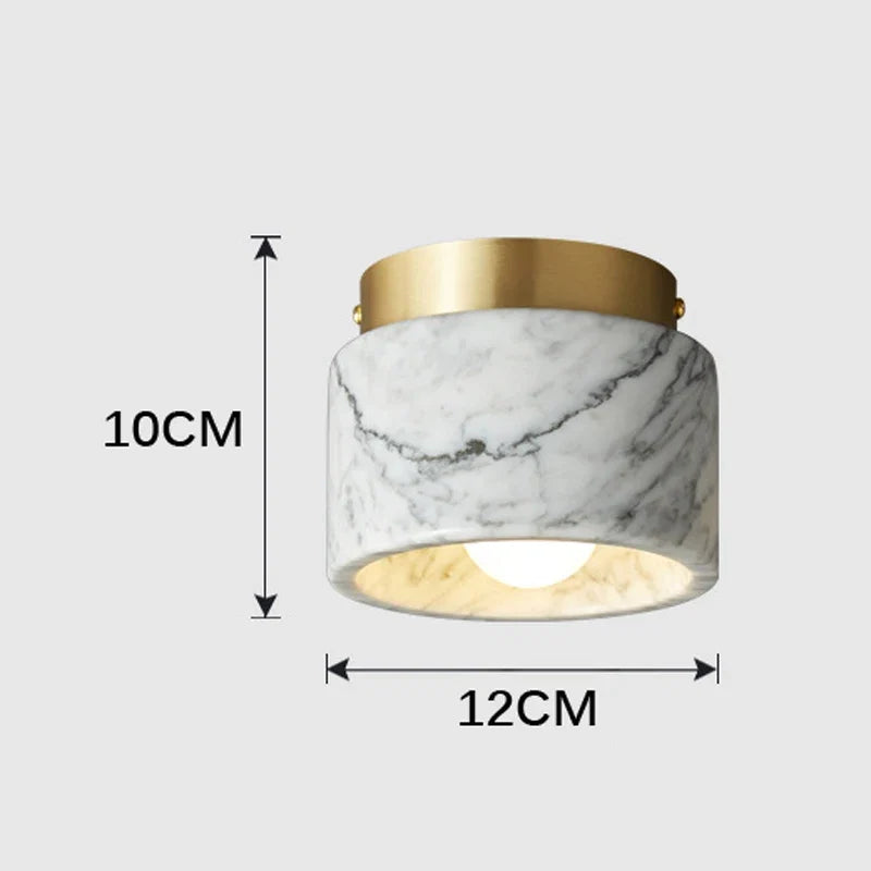 Nordic Marble Ceiling Downlight