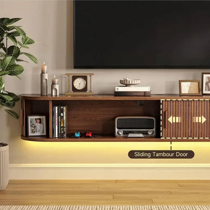 Floating LED TV Stand