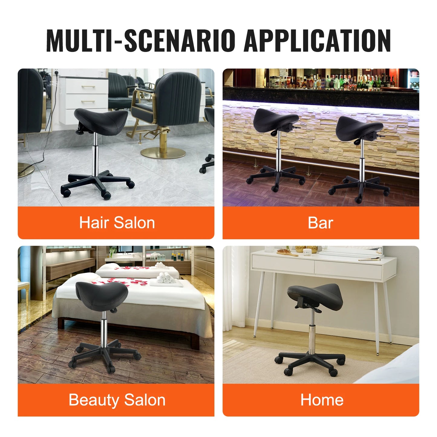 Adjustable Saddle Stool