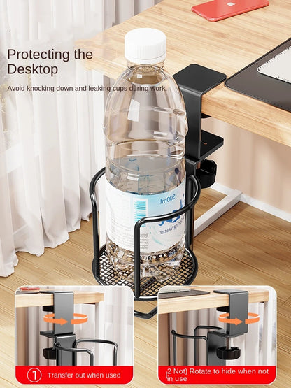 Desk Cup Holder with Headphone Hanger