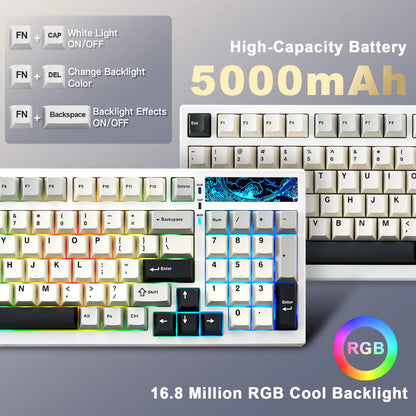 YUNZII YZ98 98% Wireless Gaming Keyboard