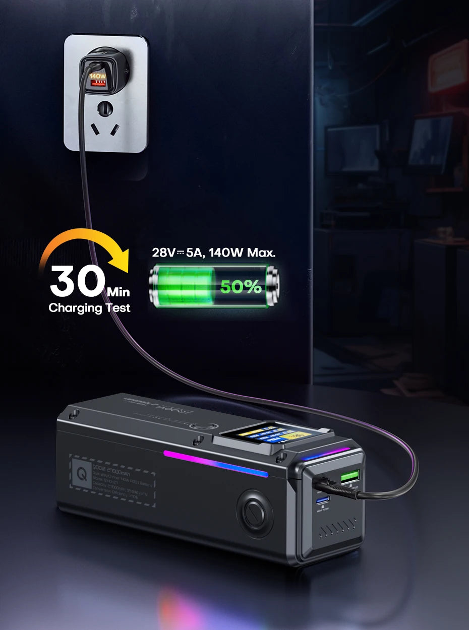 QOOVI 27000mAh Power Bank