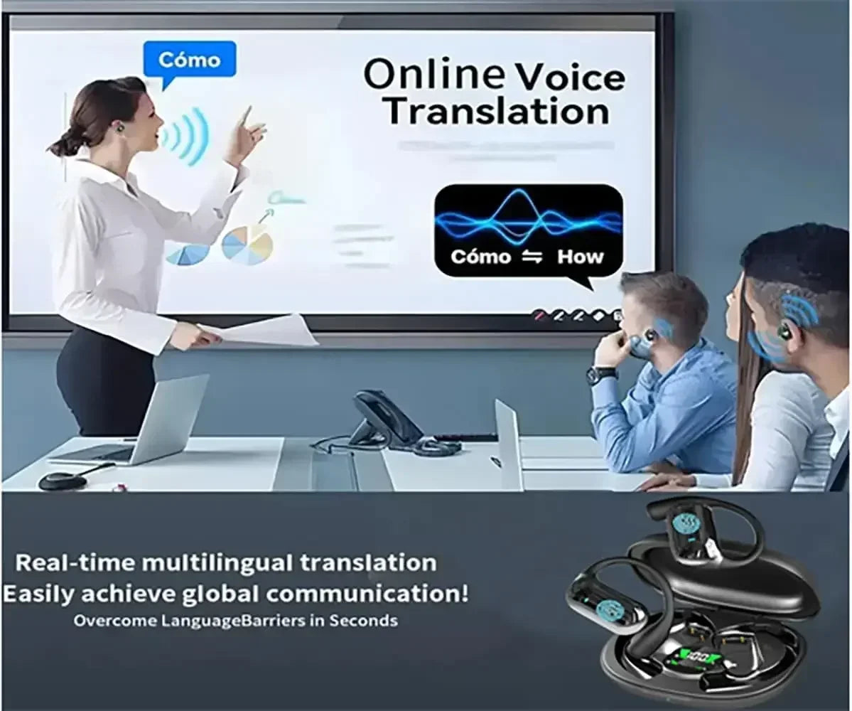 Travel AI Translation Earphones