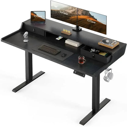 Height-Adjustable Gaming Standing Desk