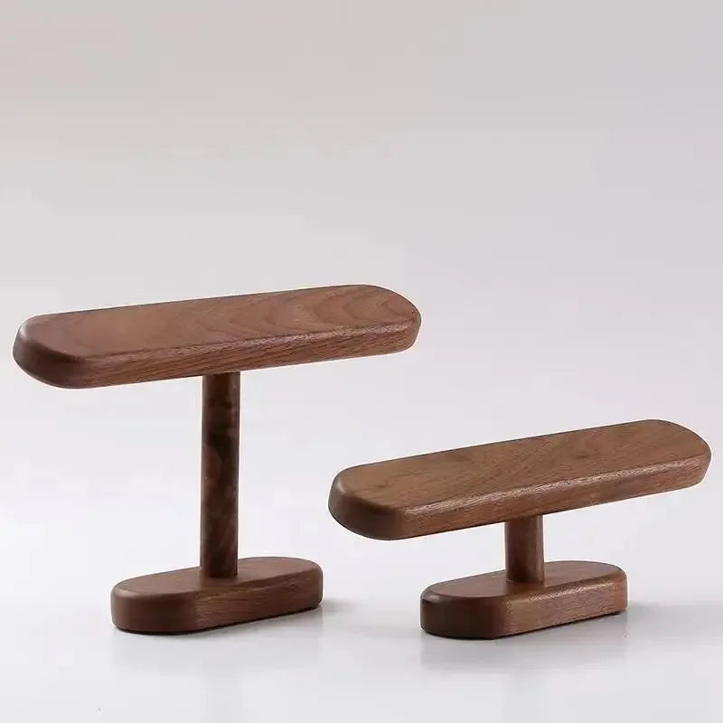 Walnut Watch and Bracelet Display Holder