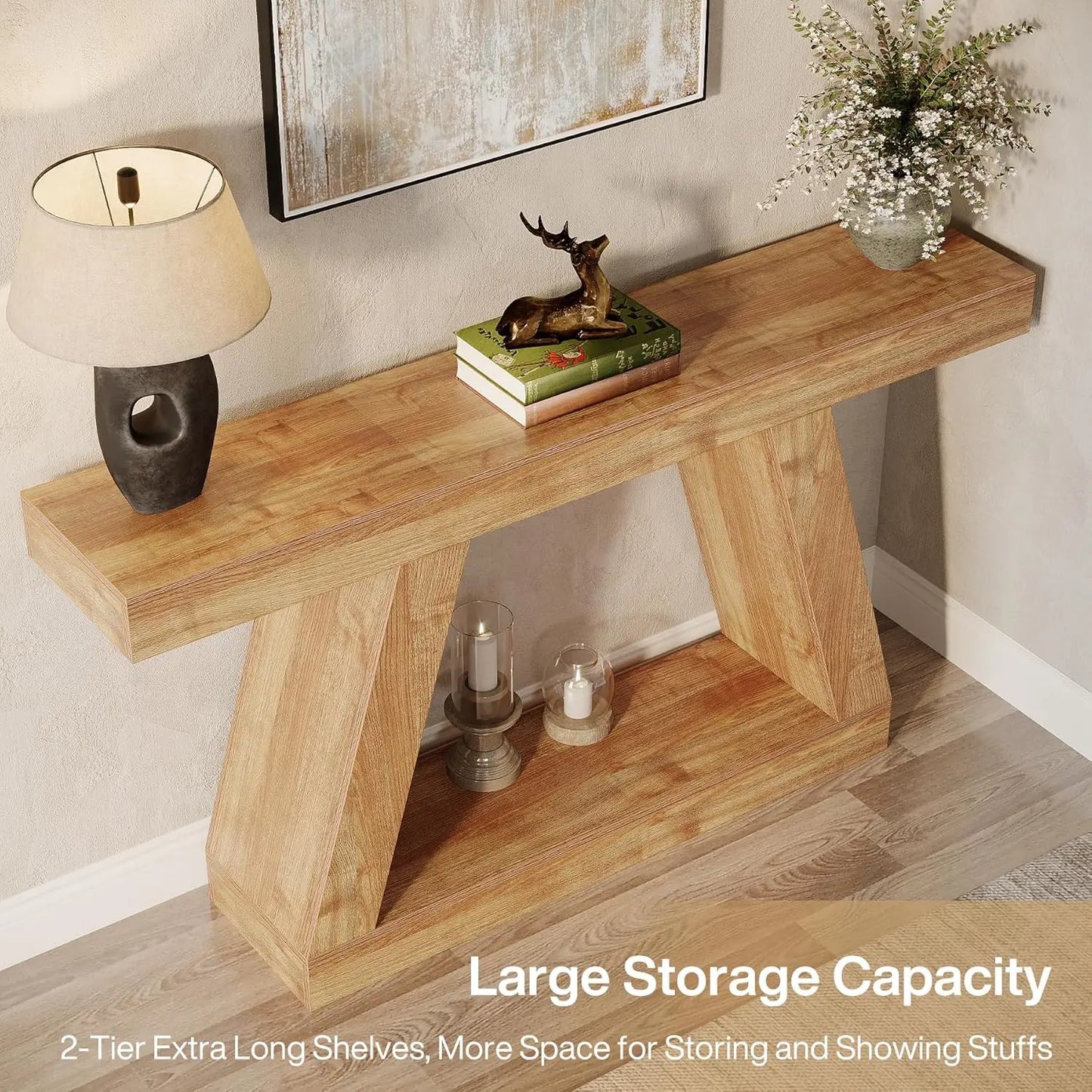 Holloway Rustic Console Table