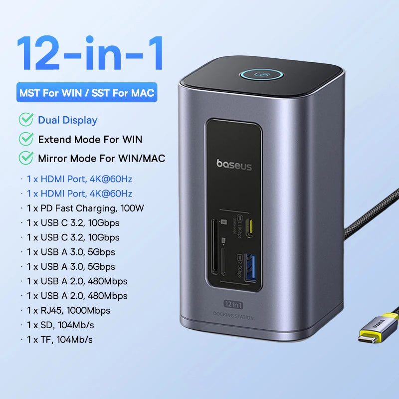 Baseus 11-in-1 Docking Station