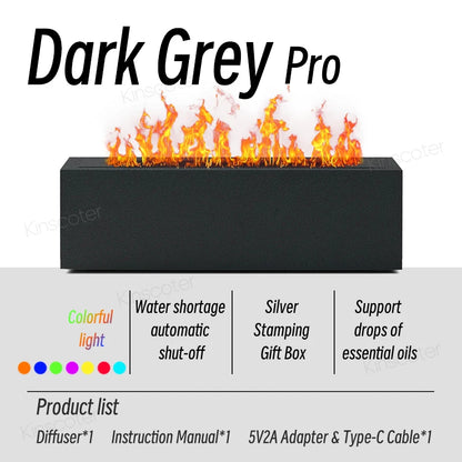 Flame LED Aroma Diffuser Humidifier