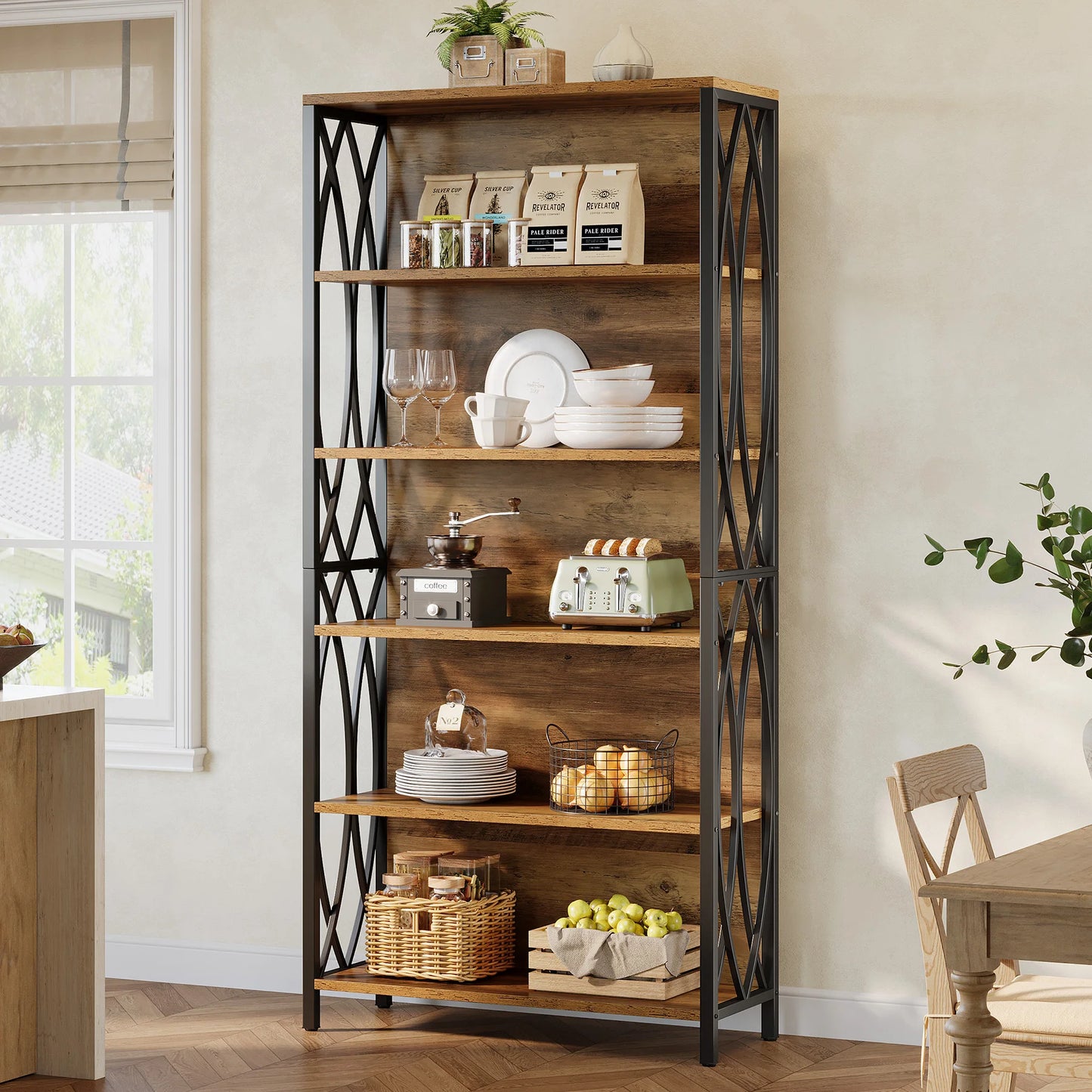 Aldergate Industrial Bookshelf