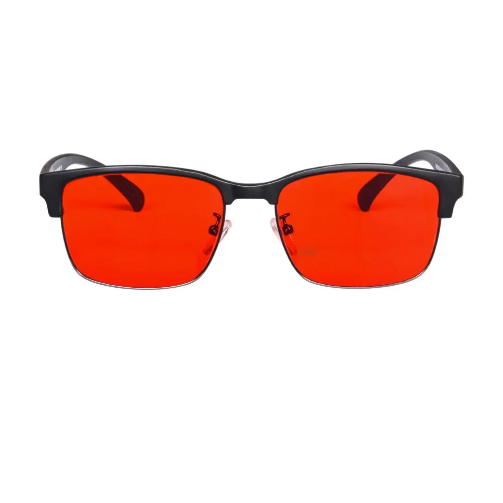 SHINU Red Lens Sleep Glasses