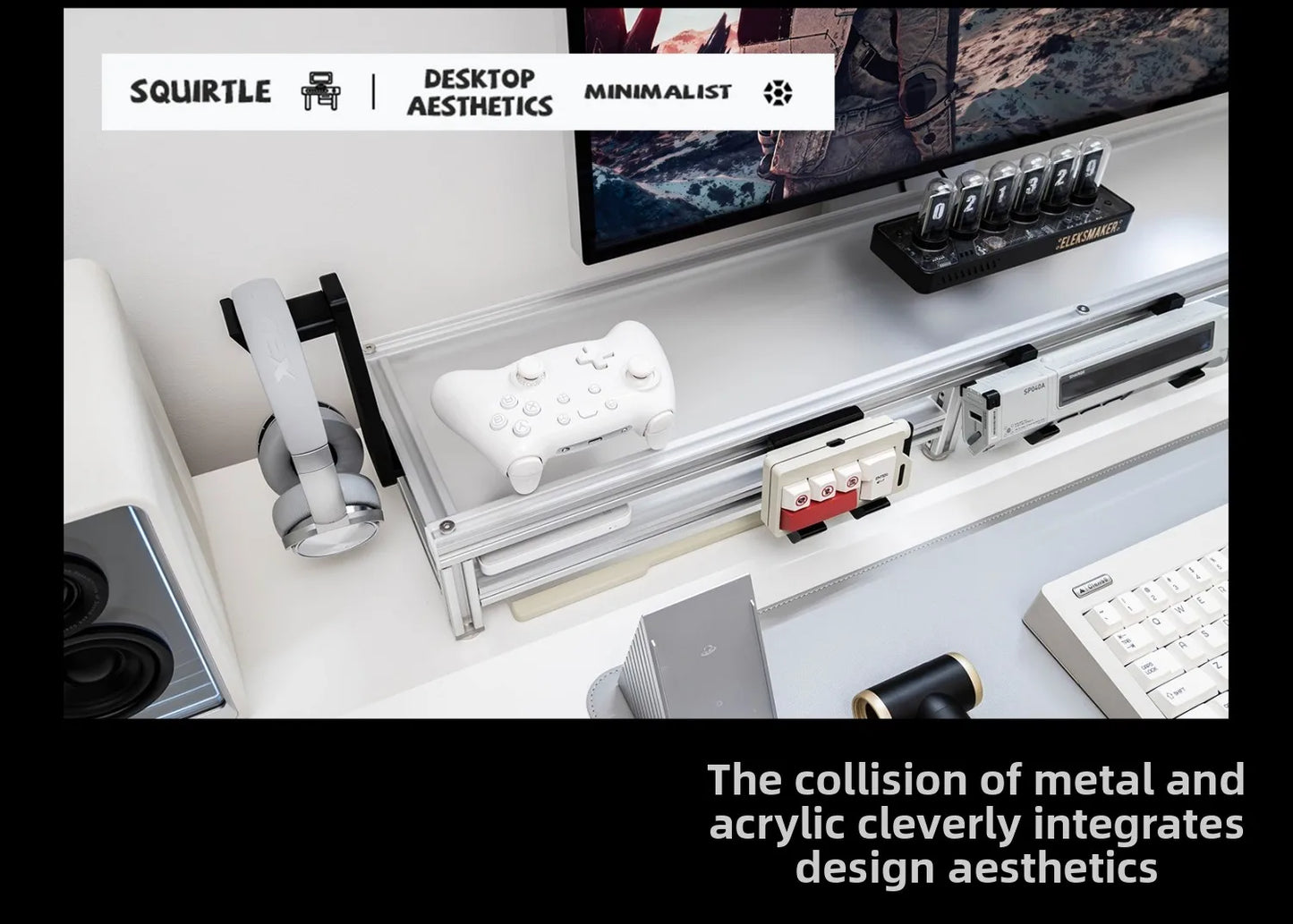 Acrylic Aluminum Monitor Stand Riser
