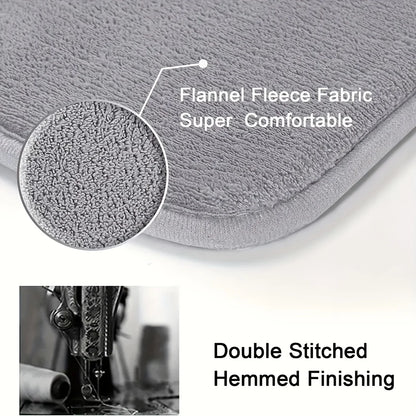 SolidDesk Flannel Chair Floor Mat