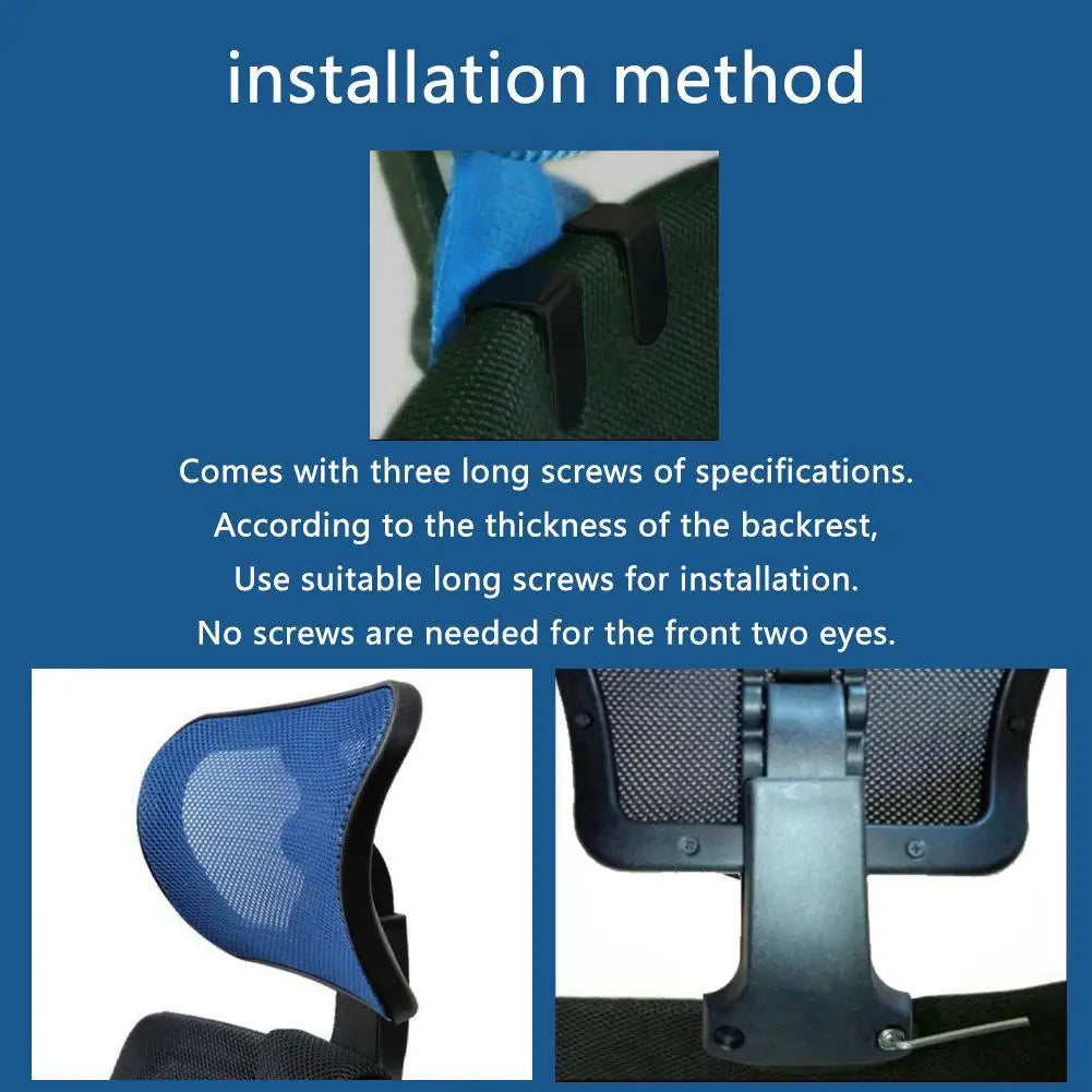 Adjustable Chair Headrest Pillow