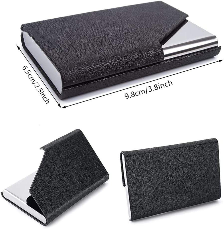 LeatherCard PU Magnetic Card Case