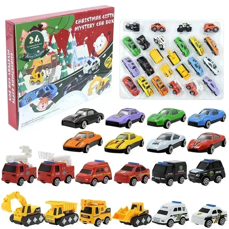 Vehicle Advent Calendar Gift Box