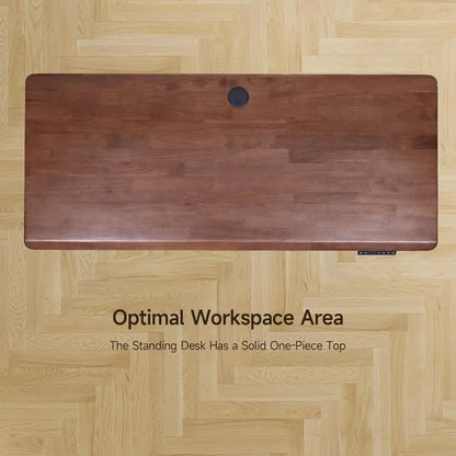 Birchwood Compact Solid Wood Standing Desk