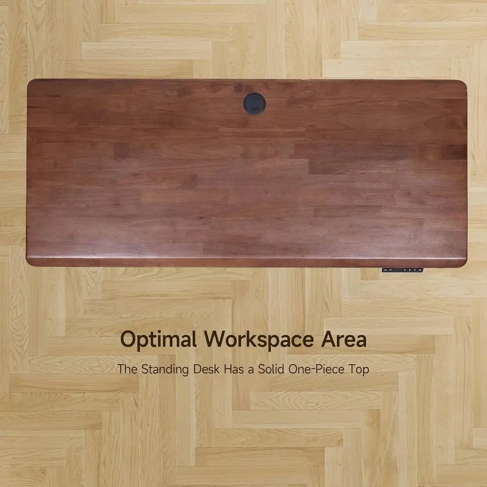 Birchwood Compact Solid Wood Standing Desk