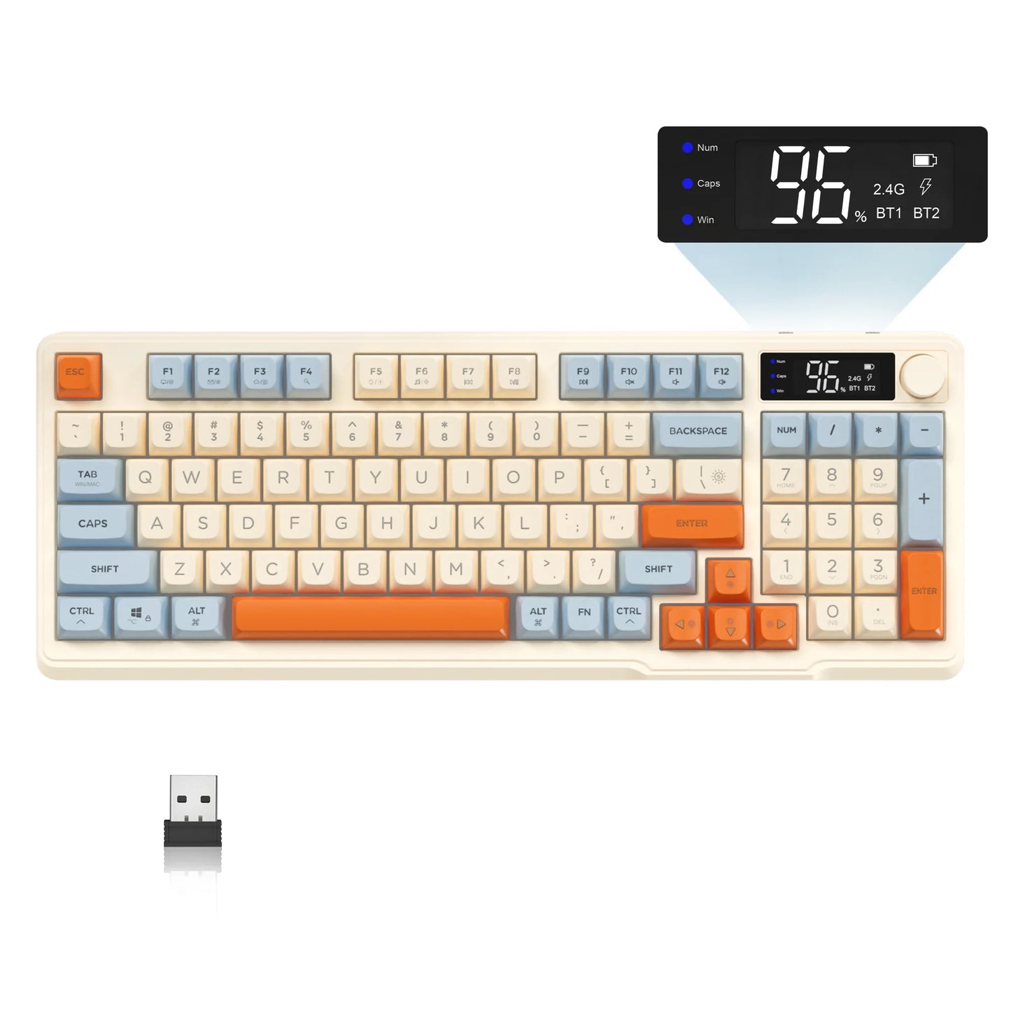 Smart Wireless Gaming Keyboard